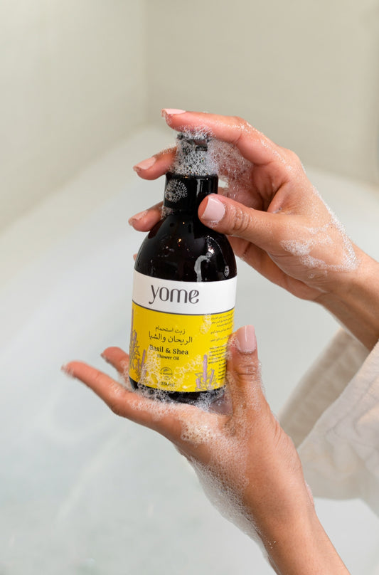 Basil & Shea Shower Oil - 250ml