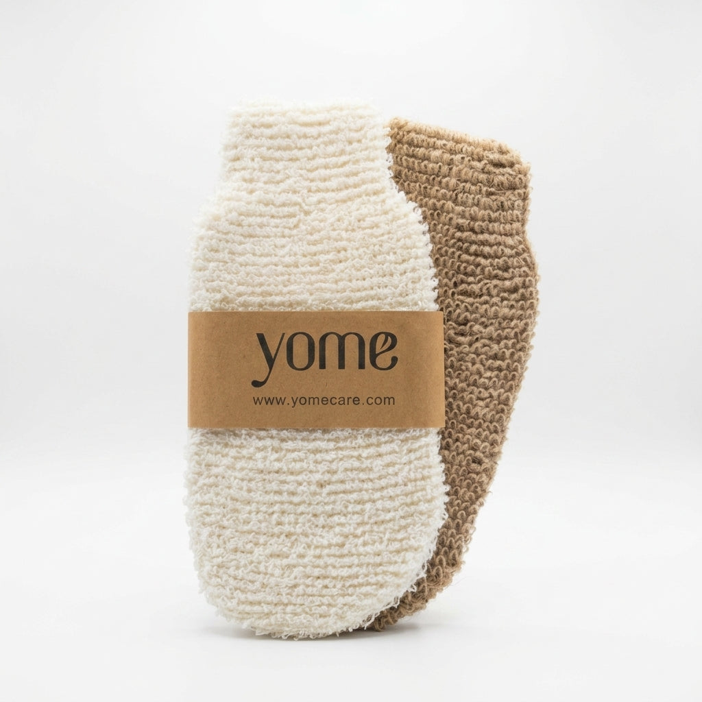 Exfoliating Bath Mitt / 2 Pcs